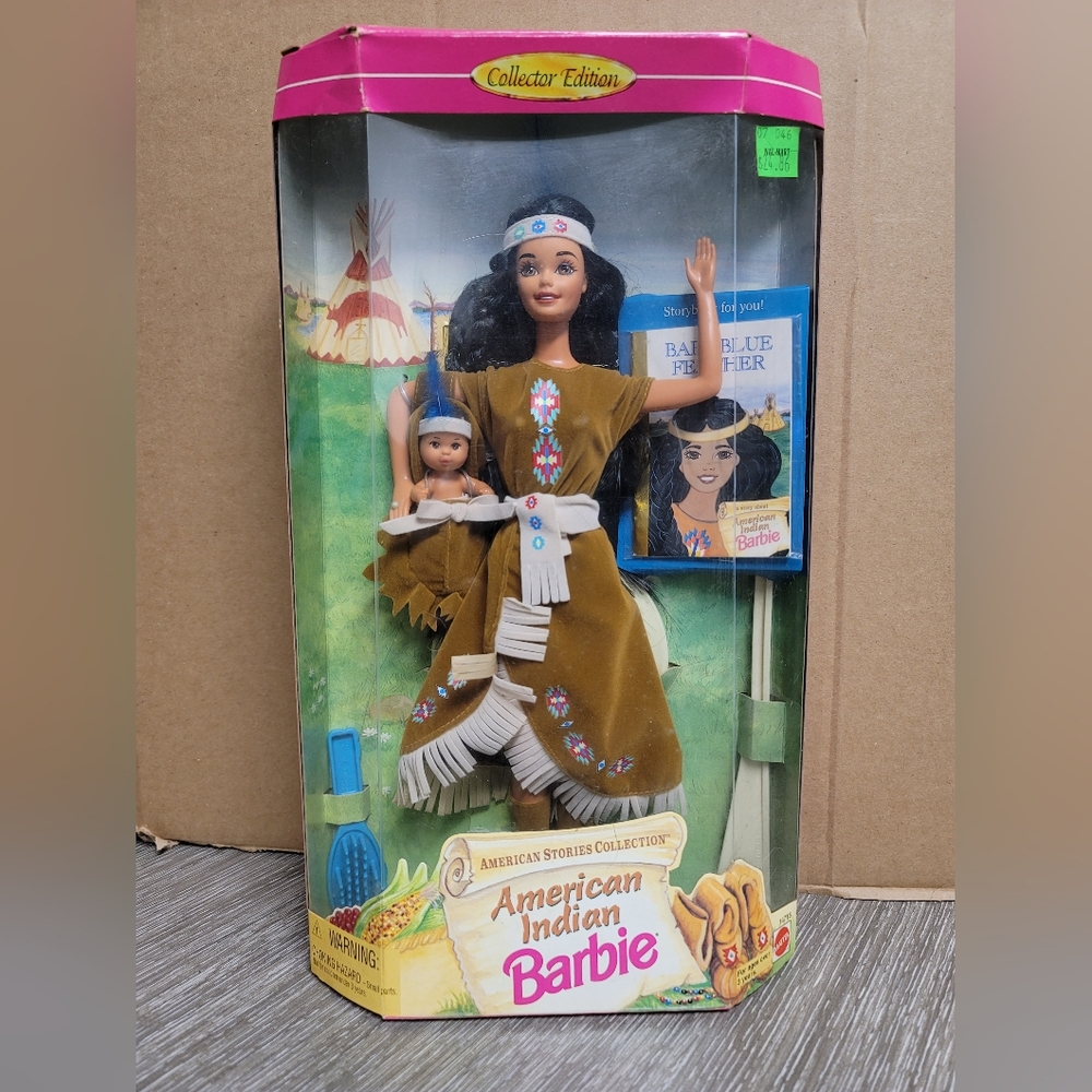 Vintage Indian Barbie American Stories Collection 1995 Collector Edition - 14715
